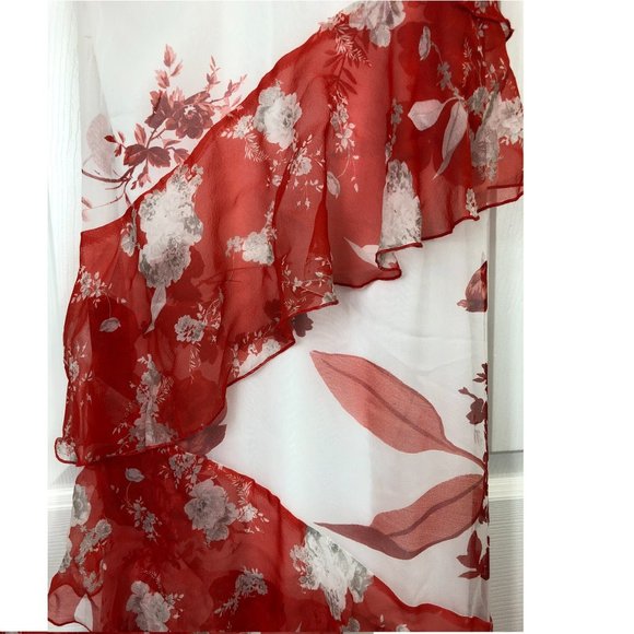 alice + olivia Olympia Asymmetrical Maxi Dress - Picture 7 of 11